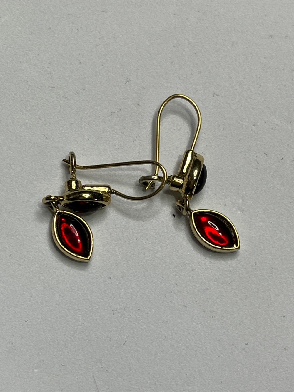Vintage Garnet Dangle earrings